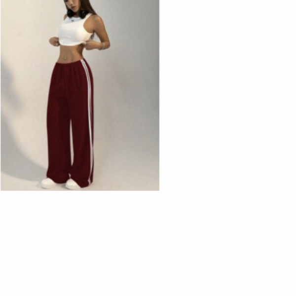 bordeaux jogging ( niet elastisch)